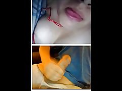 Chatroulette chat náhodné Mexičan s pěkný prsa a jazykem