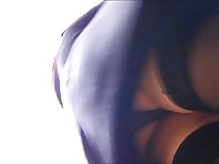 Zralý sex punčochy v supermarketu