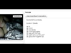 Kanadský tvrdé bradavky na chatroulette